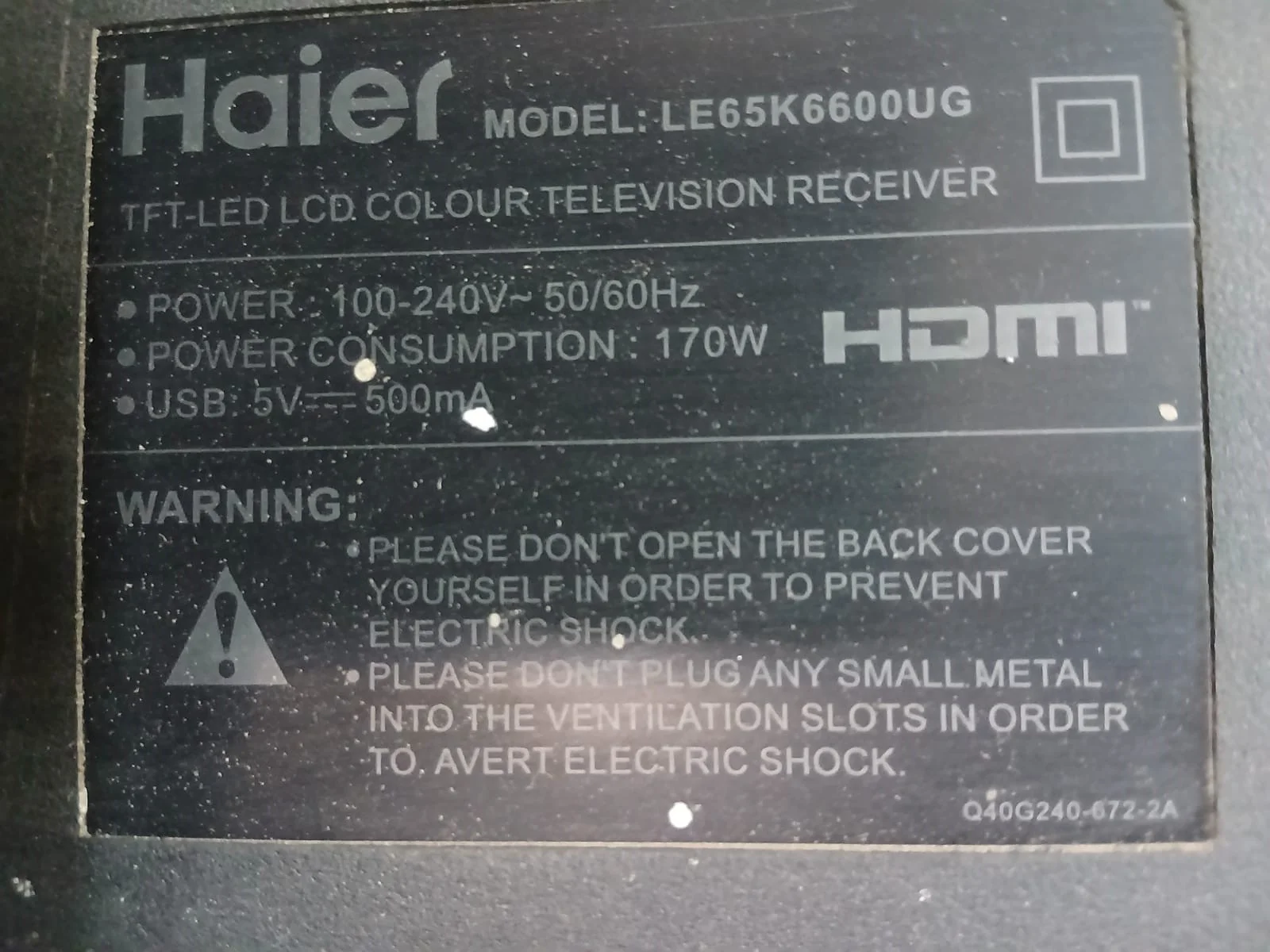 Haier LE65K6600UG Software Free Download
